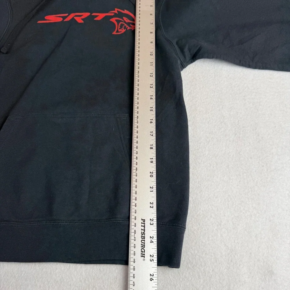 Dodge SRT Hellcat Graphic Hoodie Black Red Small
